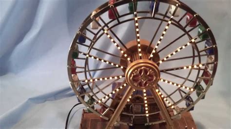 metal ferris wheel music box|ferris wheel music box youtube.